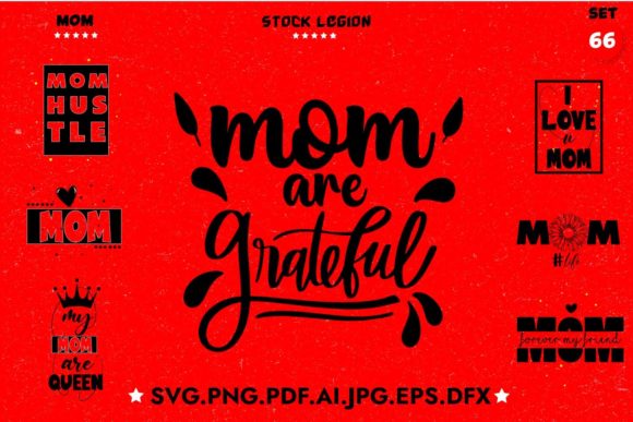 Awesome Mom Design Bundle