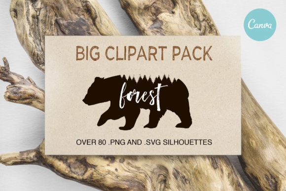 Forest Silhouettes and Elements