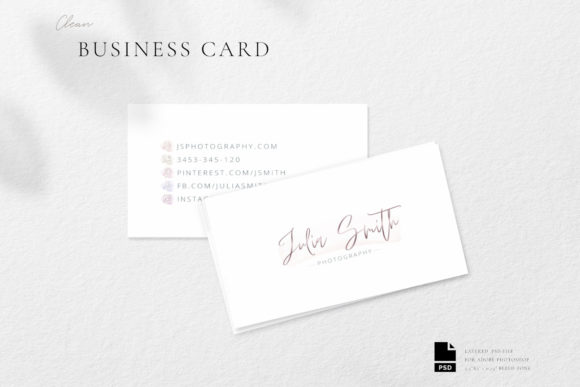 Photography Business Cards PSD Template: A Practical Resource for Creative Professionals